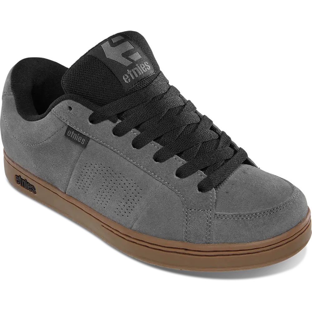 Kingpin grey/black/gum - skate shoes | etnies Official Low-Top Shoe Etnies Skate Original Sustainability Gear