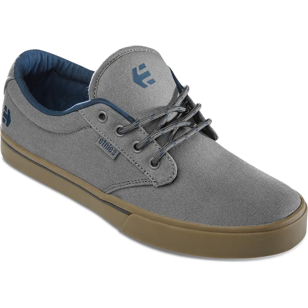 Jameson 2 Eco dark grey/blue - skate shoes | etnies Official Low-Top Shoe Etnies Skate Original Sustainability Gear