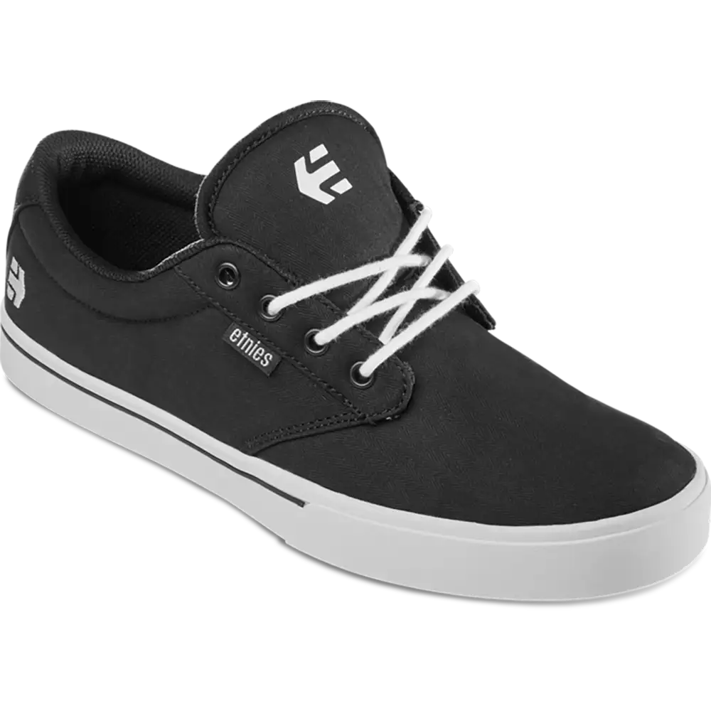 Jameson 2 Eco black/white - skate shoes | etnies Official Low-Top Shoe Etnies Skate Original Sustainability Gear