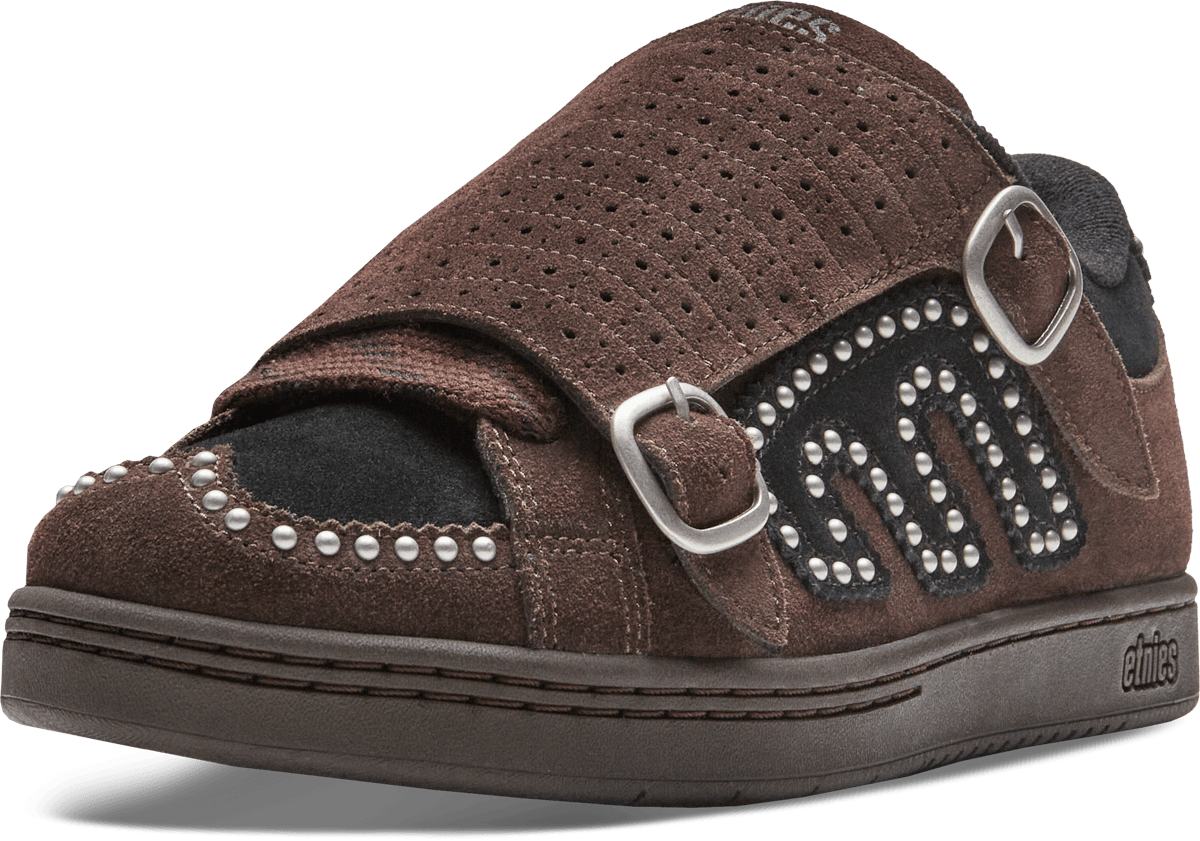 Kingpin Studs Brown Black Skate Shoe | etnies Official Etnies Skate Original Sustainability Gear