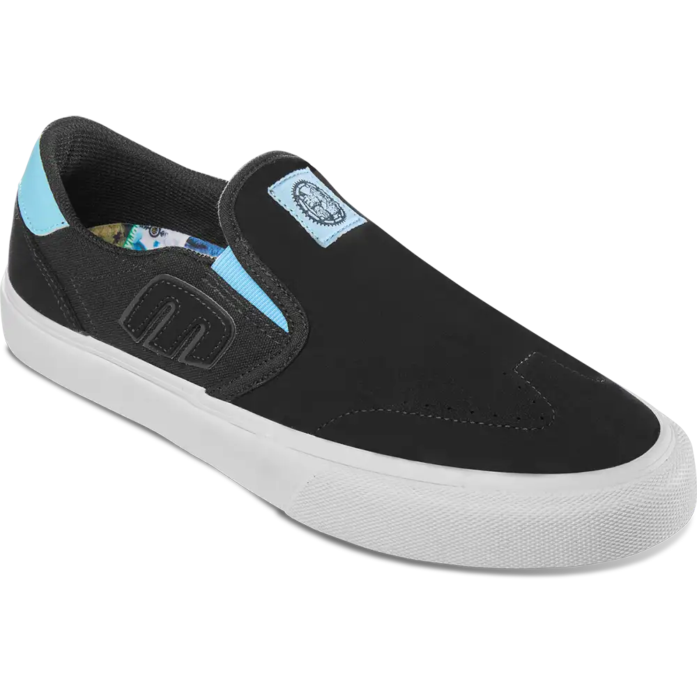 Lo-Cut Slip X Dig black/blue - skate shoes | etnies Official Low-Top Shoe Etnies Skate Original Sustainability Gear