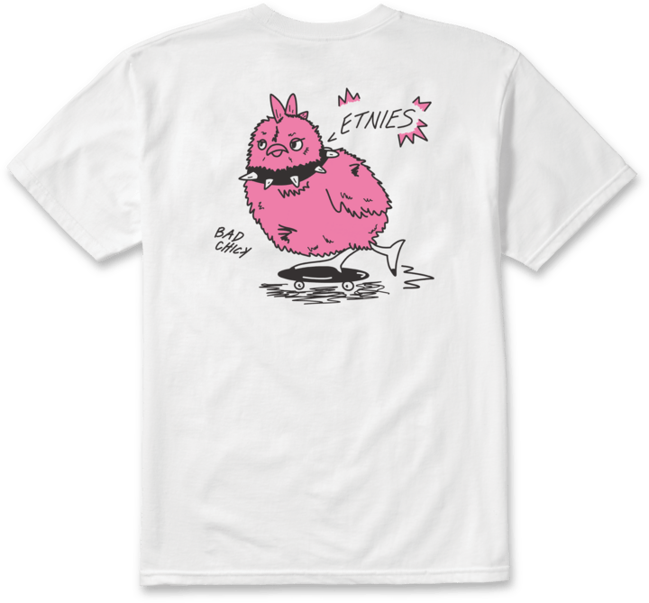 Bad Chick Tee white - t-shirt | etnies Official S/S Basic T-Shirt Etnies Skate Original Sustainability Gear