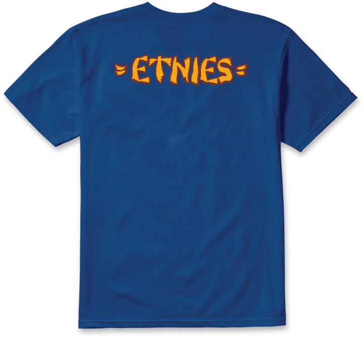 Rebel E Tee royal - t-shirt | etnies Official S/S Basic T-Shirt Etnies Skate Original Sustainability Gear