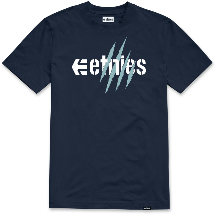 Joslin Arrow Slash tee navy blue – men’s tee | etnies Official S/S Basic T-Shirt Etnies Skate Original Sustainability Gear