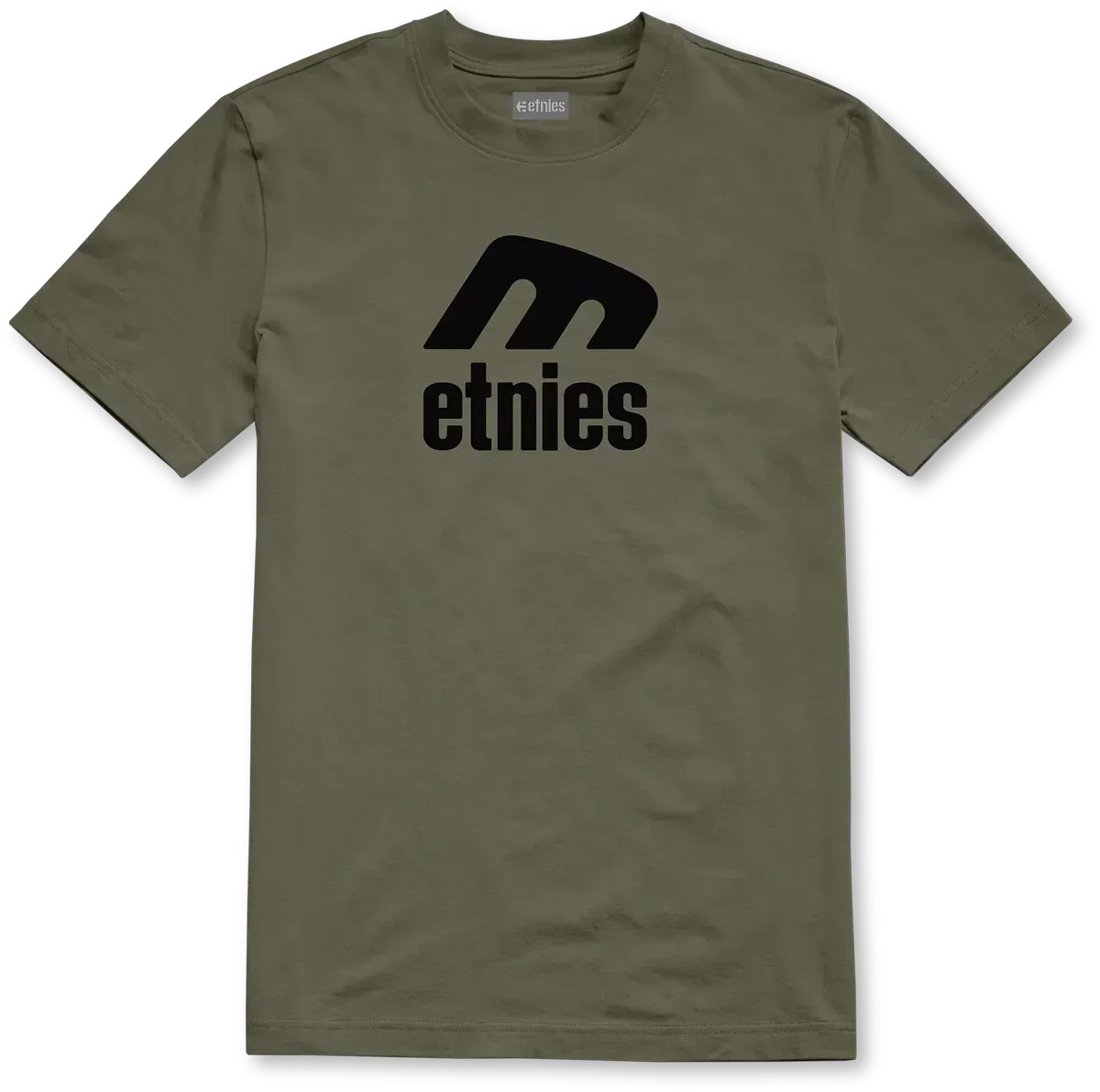 Icon E Tee Short Sleeve Military T-Shirt | etnies Official S/S Basic T-Shirt Etnies Skate Original Sustainability Gear