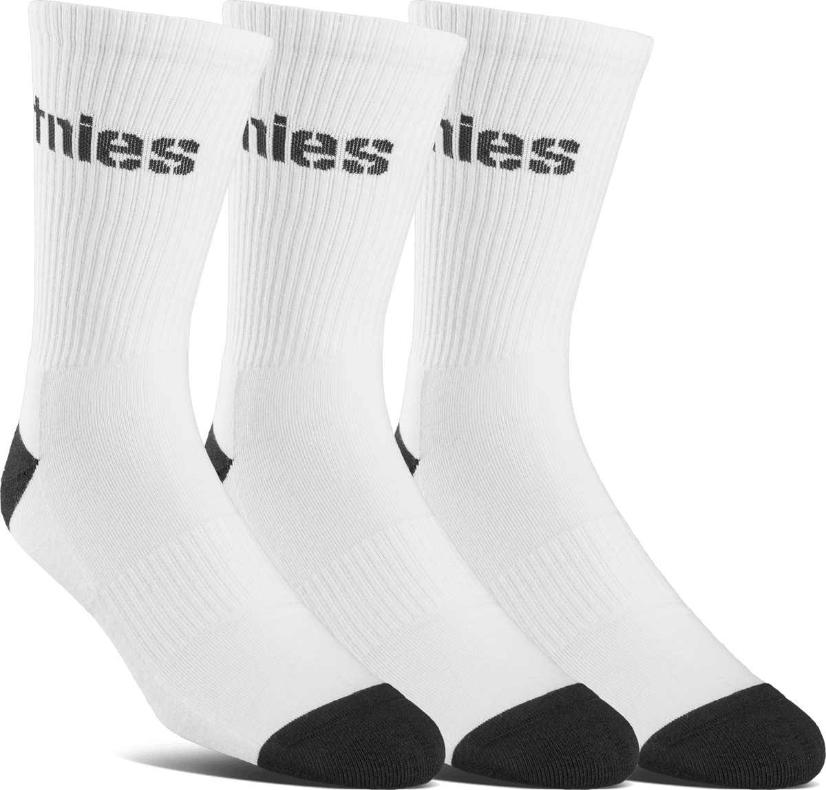 Stencil Icon Sock 3-Pack white - socks | etnies Official Crew Sock Etnies WHITE / ONE SIZE Skate Original Sustainability Gear 4140001485.100.OS.1ST 194691509918