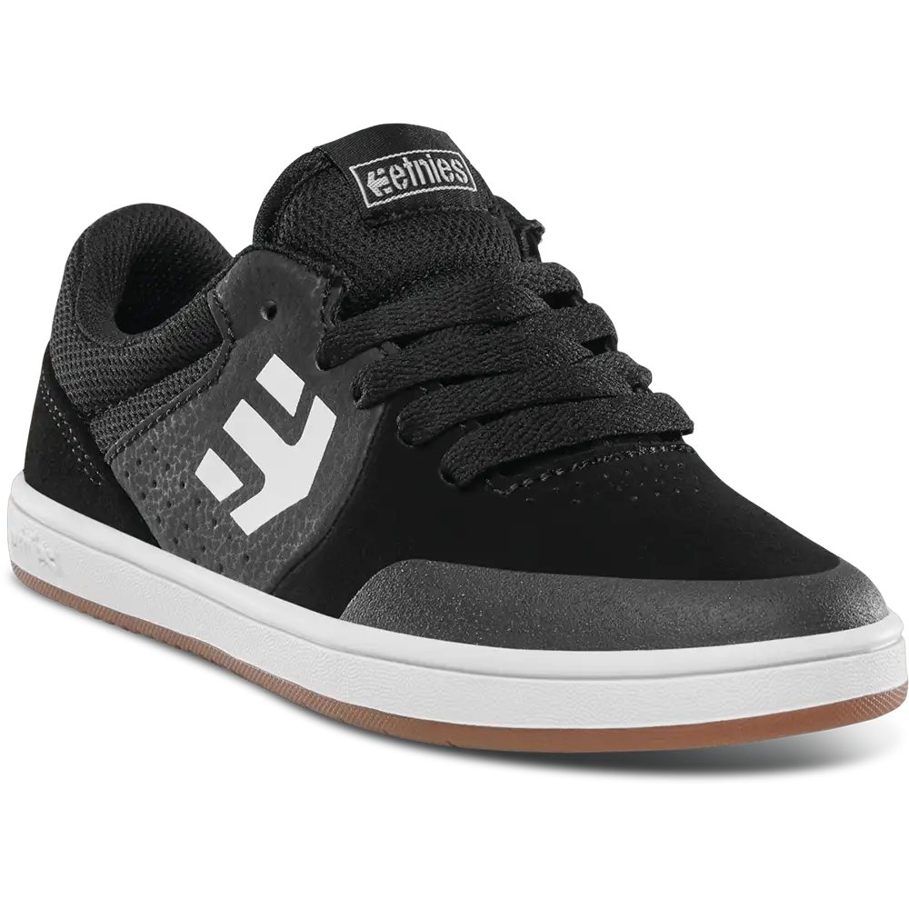 Marana Kids black/gum/white - skate shoes | etnies Official Low-Top Shoe Etnies Skate Original Sustainability Gear