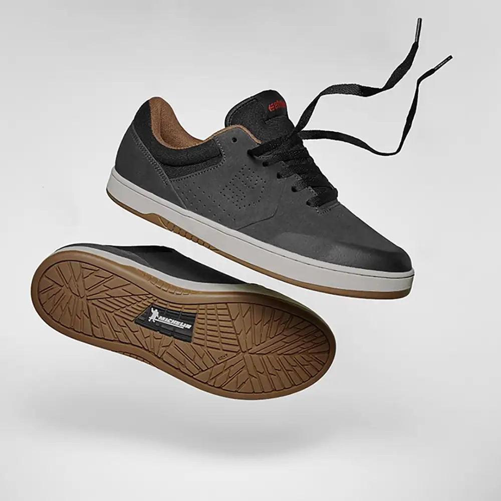 Marana Michelin grey/black/red - skate shoes | etnies Official Low-Top Shoe Etnies Skate Original Sustainability Gear