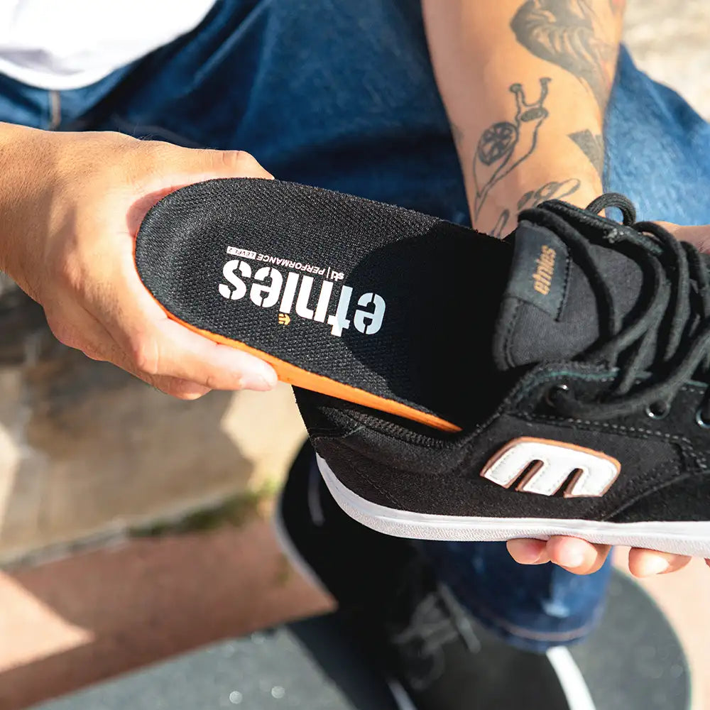 Barge Plus navy/grey/blue - skate shoes | etnies Official Low-Top Vulcanized Etnies Skate Original Sustainability Gear