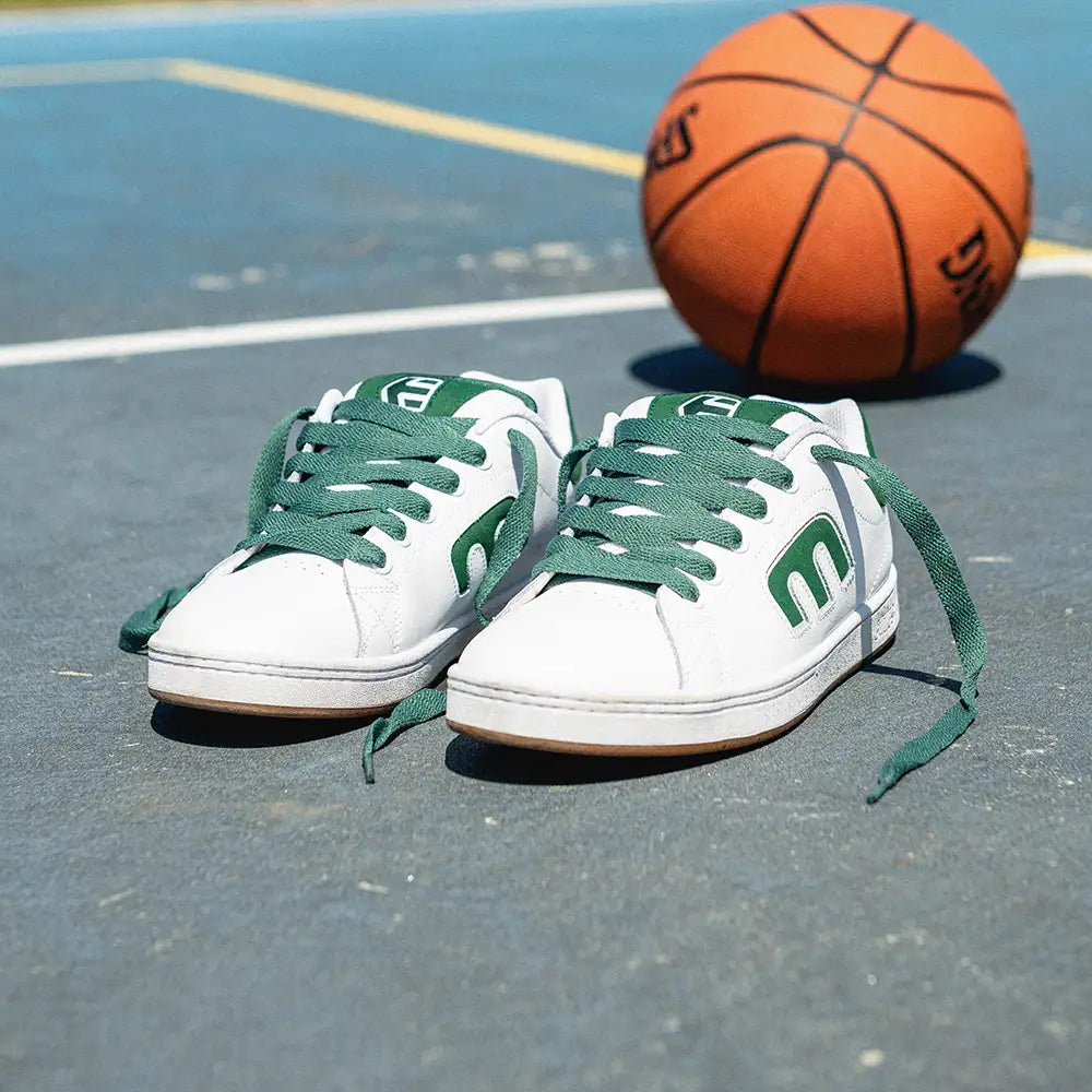 callicut - skate shoes - white/green - etnies