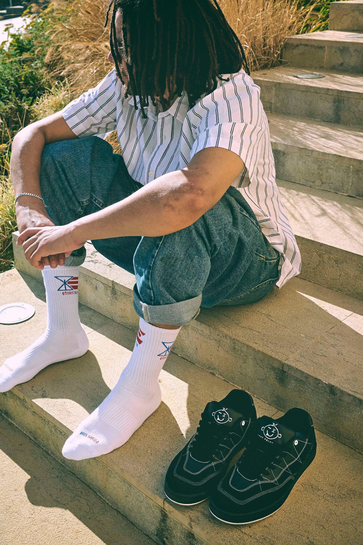 Sour Solution Sock 3-Pack assorted - socks | etnies Official Crew Sock Etnies ASSORTED / ONE SIZE Skate Original Sustainability Gear 4140001342.999.OS.1ST 194691656353