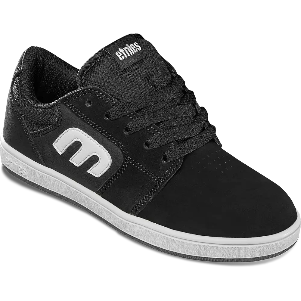 Cresta Kids black/white - skate shoes | etnies Official Low-Top Shoe Etnies Skate Original Sustainability Gear
