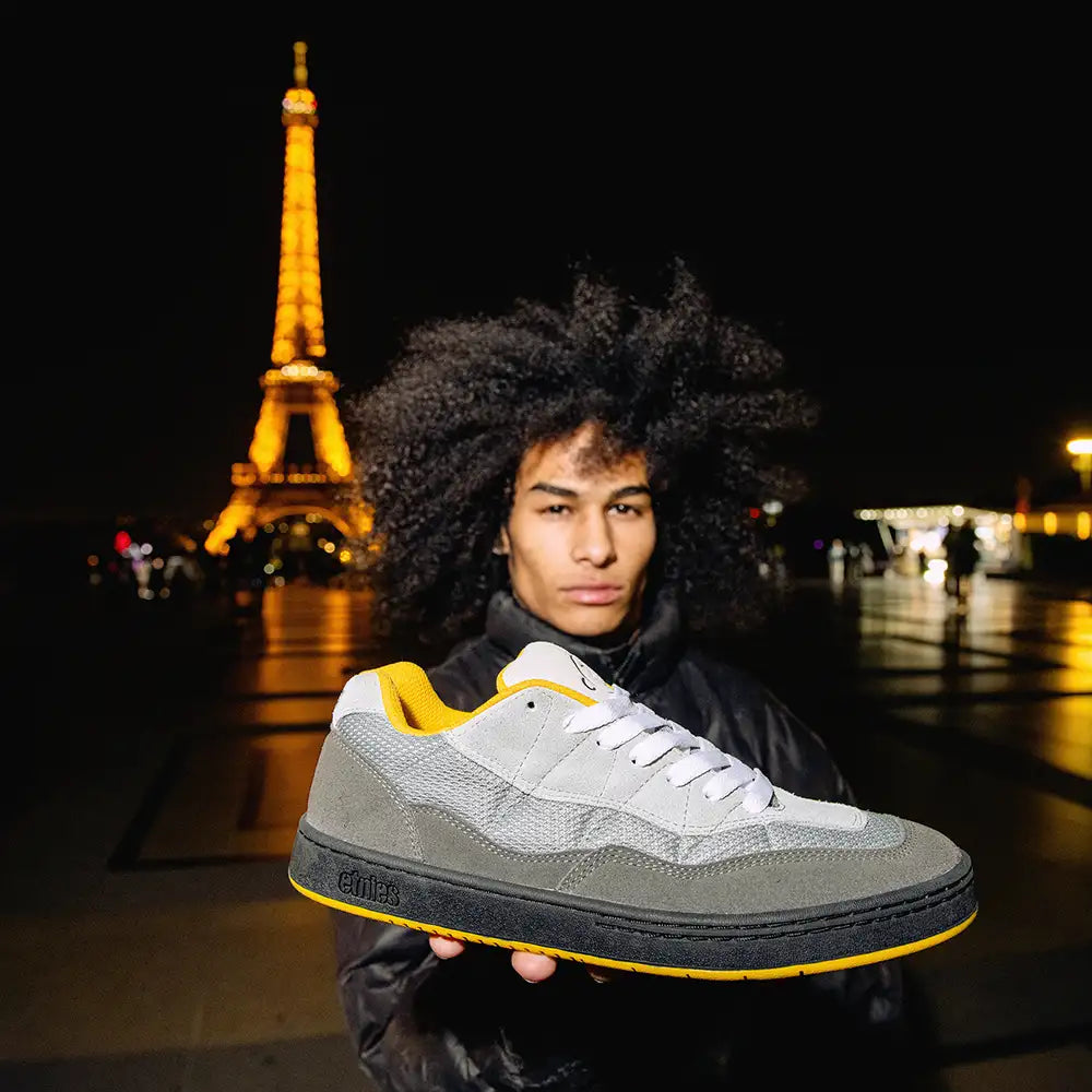 Snake grey/yellow - skate shoes | etnies Official Low-Top Shoe Etnies Skate Original Sustainability Gear