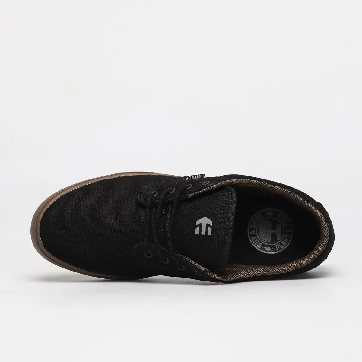 Jameson 2 Eco black/charcoal/gum - skate shoes | etnies Official Low-Top Shoe Etnies Skate Original Sustainability Gear