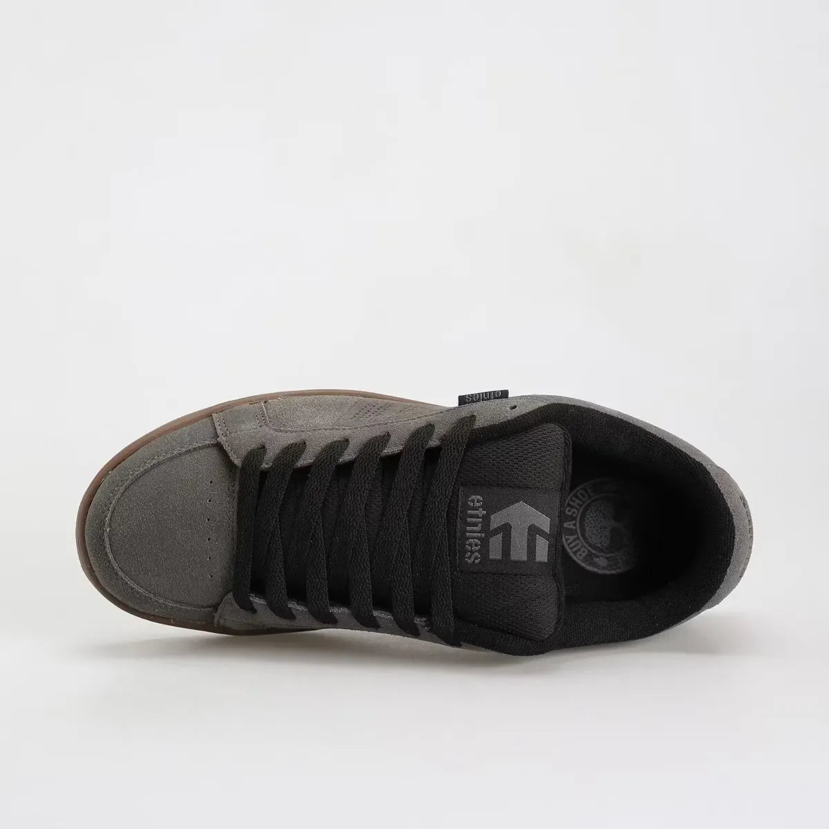 Kingpin grey/black/gum - skate shoes | etnies Official Low-Top Shoe Etnies Skate Original Sustainability Gear