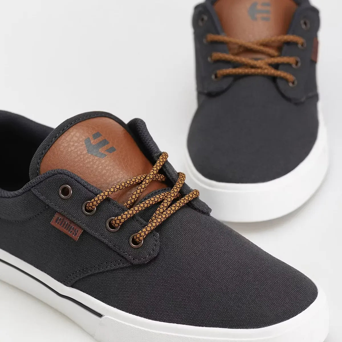 Jameson 2 Eco navy/tan/white - skate shoes | etnies Official Low-Top Shoe Etnies Skate Original Sustainability Gear