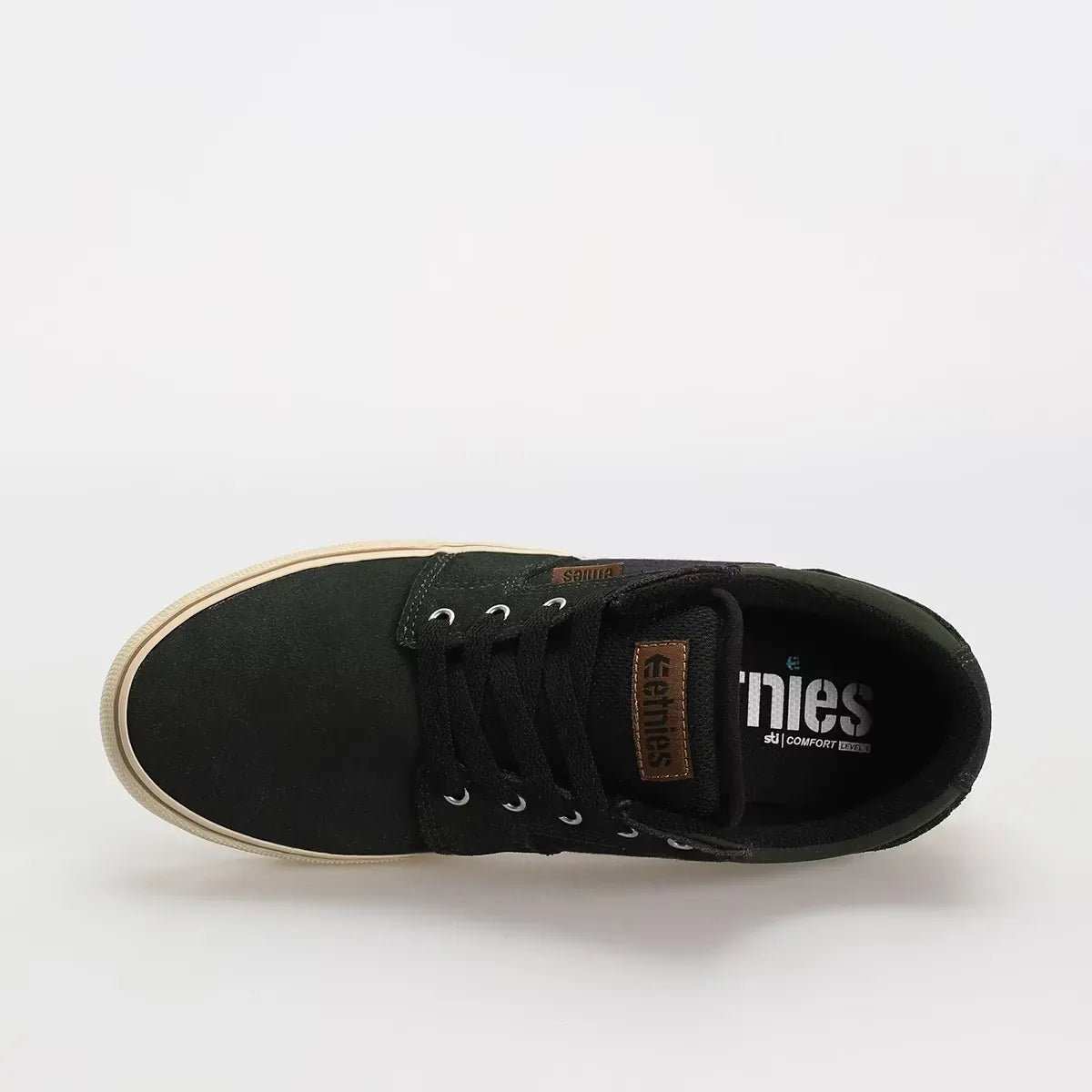 Barge Ls green/black - skate shoes | etnies Official Low-Top Vulcanized Etnies Skate Original Sustainability Gear