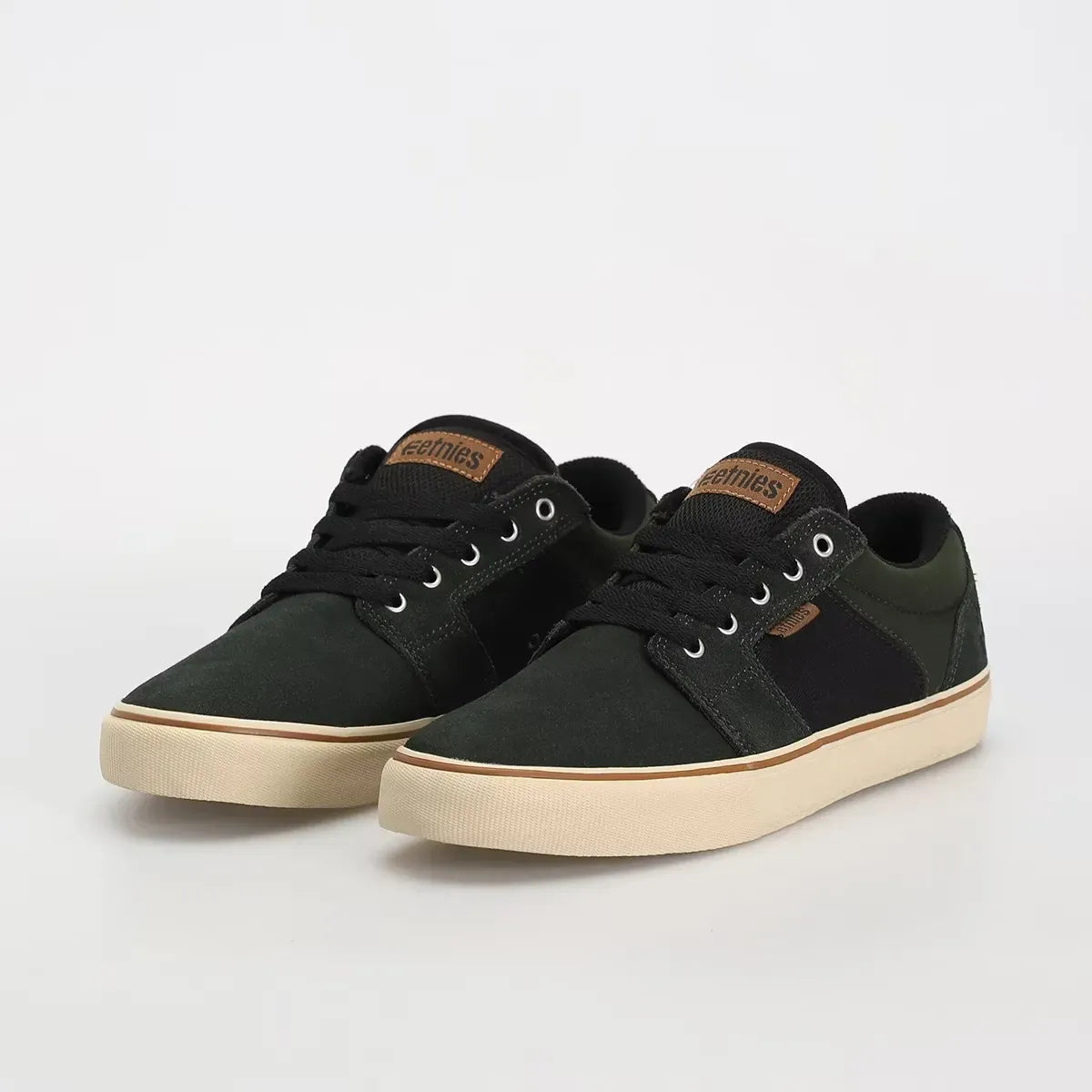 Barge Ls green/black - skate shoes | etnies Official Low-Top Vulcanized Etnies Skate Original Sustainability Gear