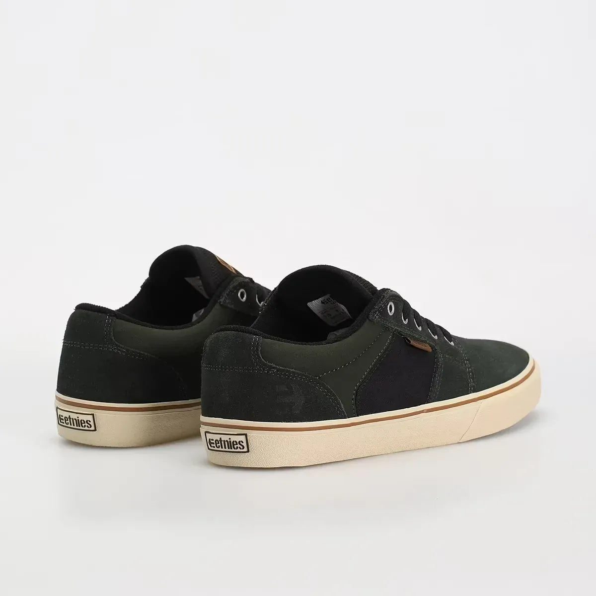Barge Ls green/black - skate shoes | etnies Official Low-Top Vulcanized Etnies Skate Original Sustainability Gear