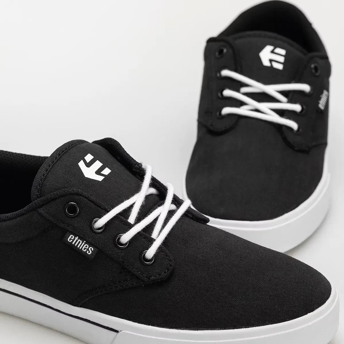 Jameson 2 Eco black/white - skate shoes | etnies Official Low-Top Shoe Etnies Skate Original Sustainability Gear