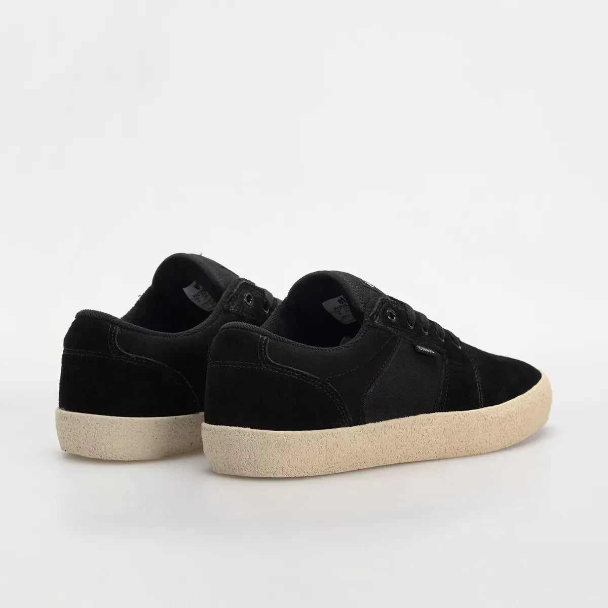 Barge LS Premium Dark Black Vulcanized | etnies Official Low-Top Vulcanized Etnies Skate Original Sustainability Gear