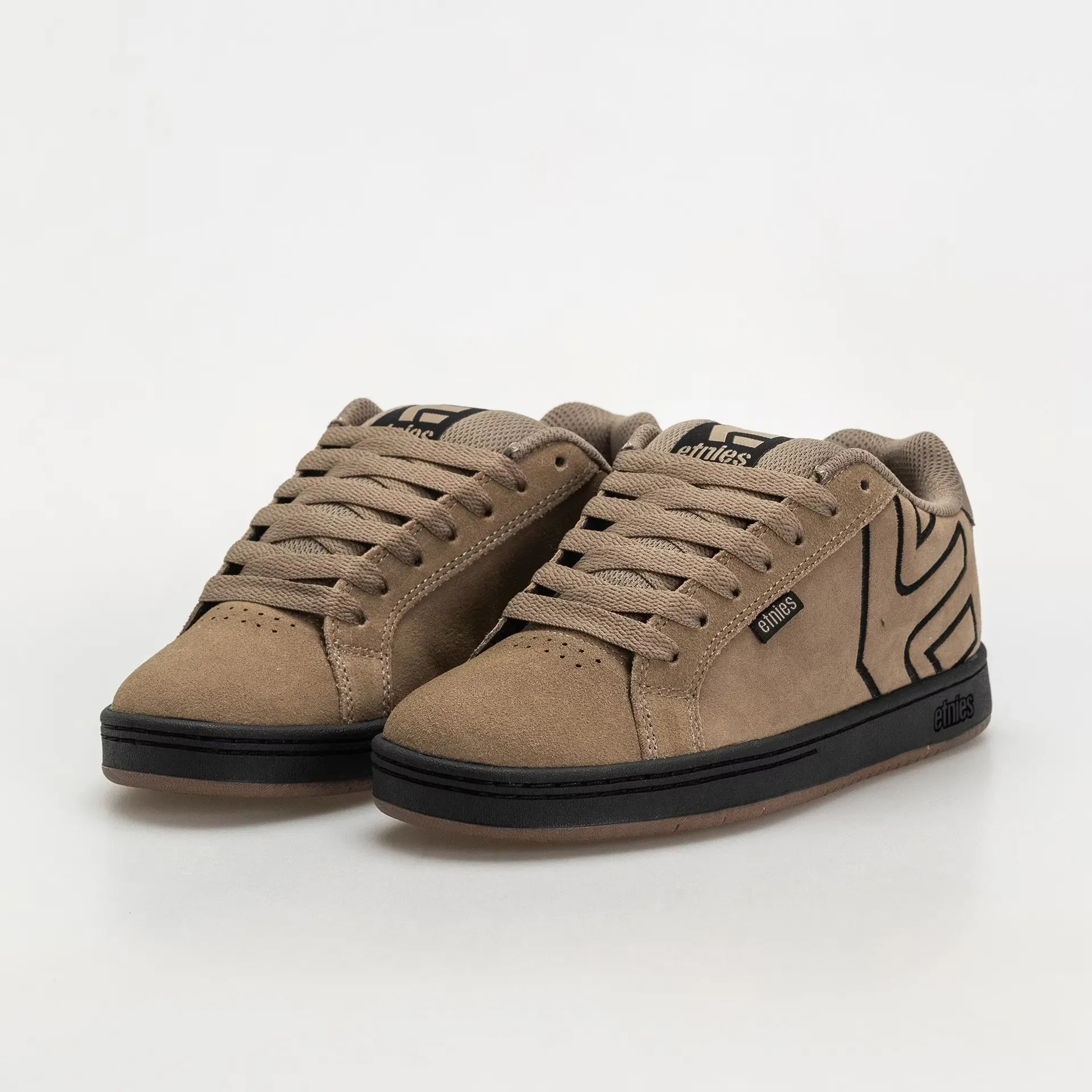 Fader Low - Top Shoe Tan Black  | etnies Official Low-Top Shoe Etnies Skate Original Sustainability Gear