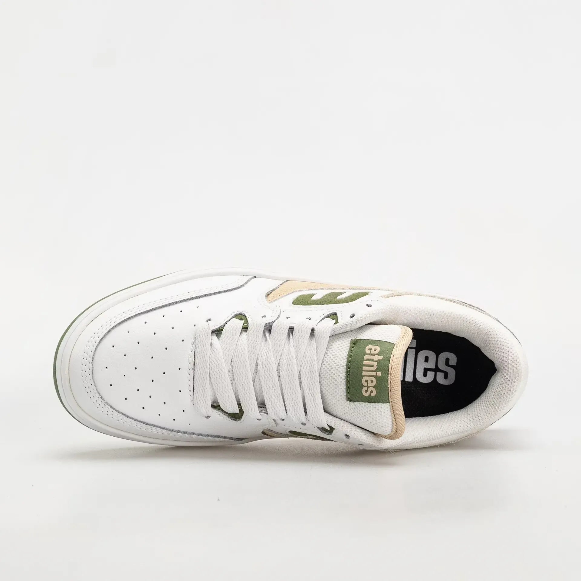 Loot White Green Low - Top Skate Shoe | etnies Official Low-Top Shoe Etnies Skate Original Sustainability Gear