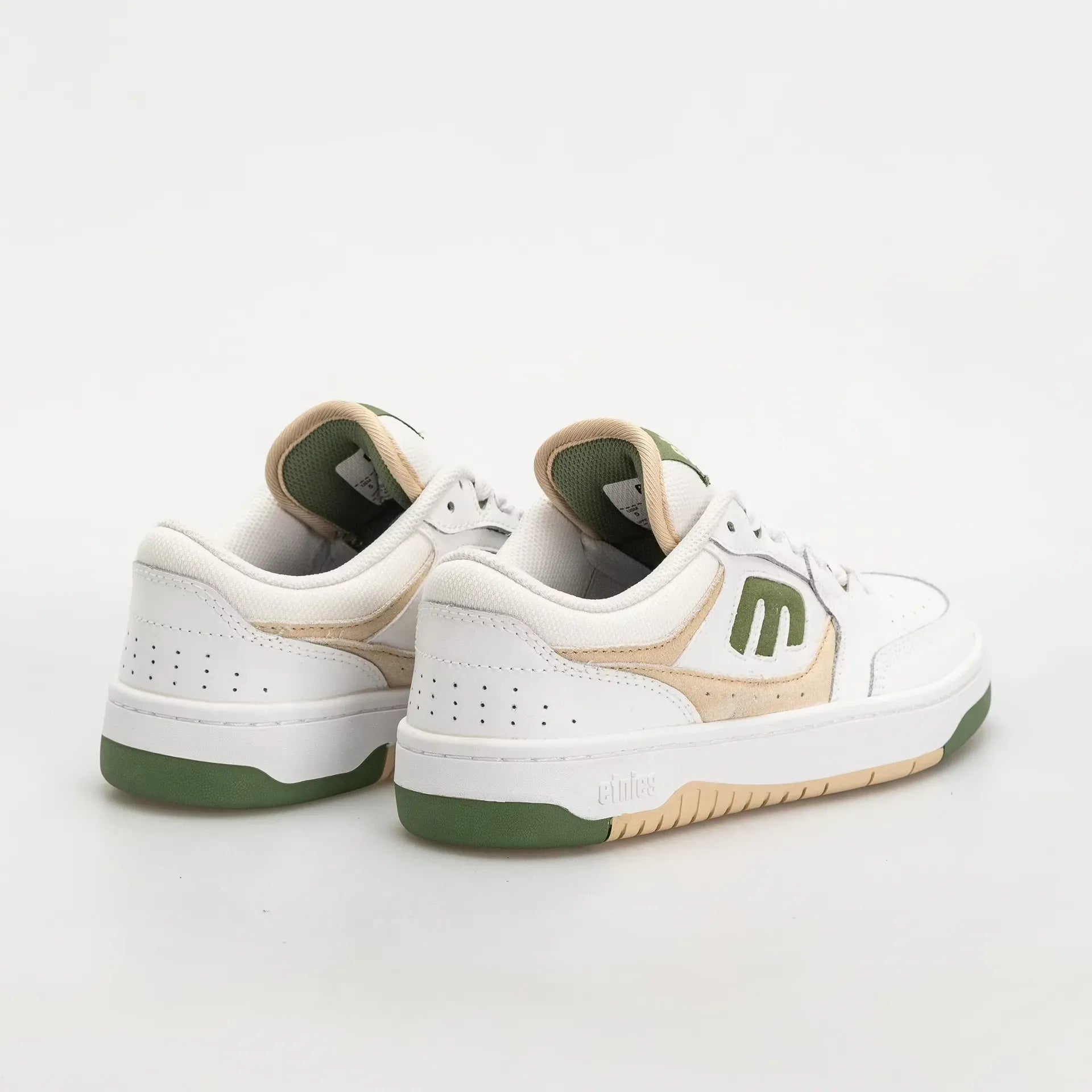 Loot White Green Low - Top Skate Shoe | etnies Official Low-Top Shoe Etnies Skate Original Sustainability Gear