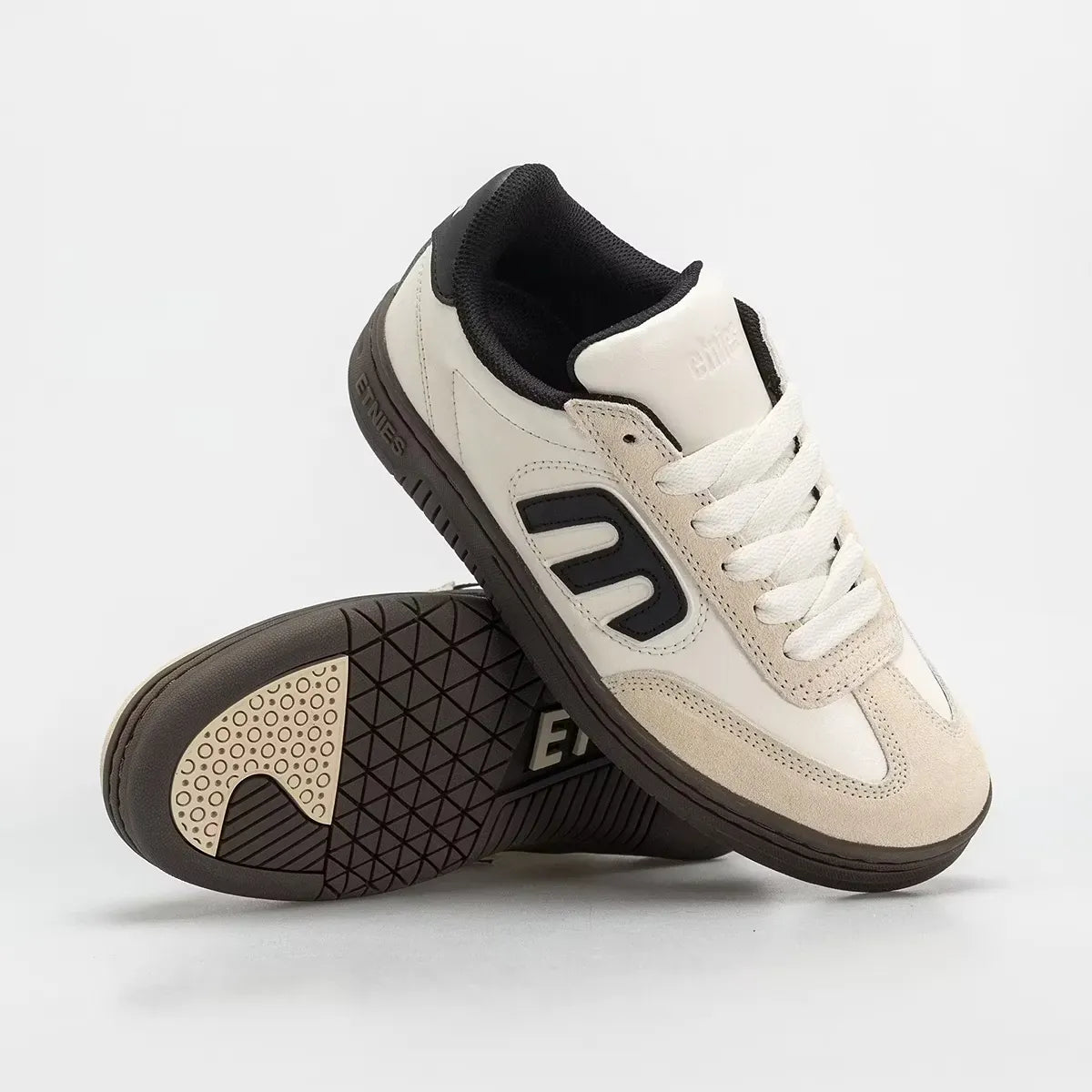 Locut White Black Gum Low - Top Skate Shoe | etnies Official Low-Top Shoe Etnies Skate Original Sustainability Gear