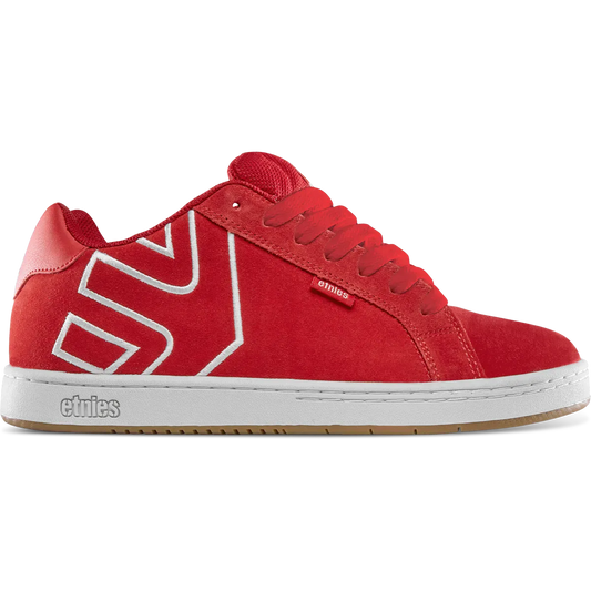 Fader red/white/gum - skate shoes | etnies Official Low-Top Shoe Etnies Skate Original Sustainability Gear