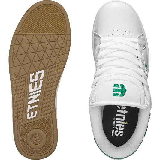Fader white/green - skate shoes | etnies Official Low-Top Shoe Etnies Skate Original Sustainability Gear