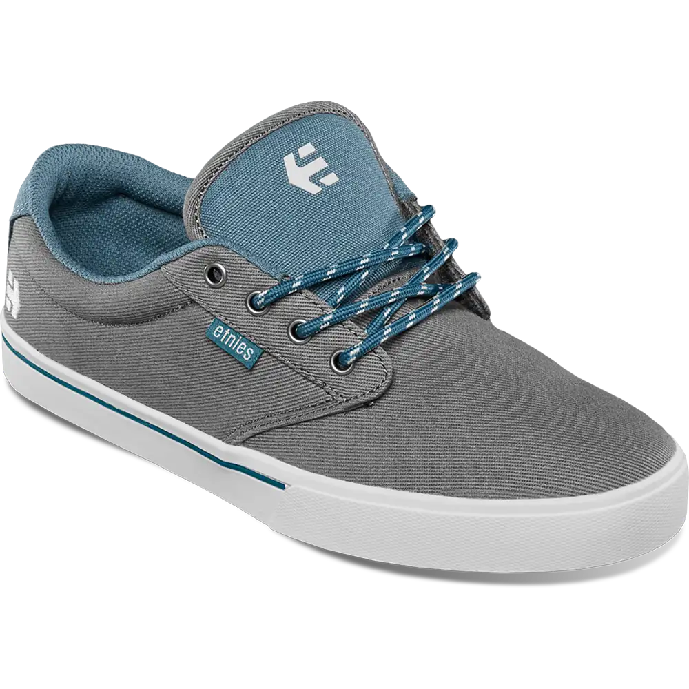Jameson 2 Eco grey/blue - skate shoes | etnies Official Low-Top Shoe Etnies Skate Original Sustainability Gear