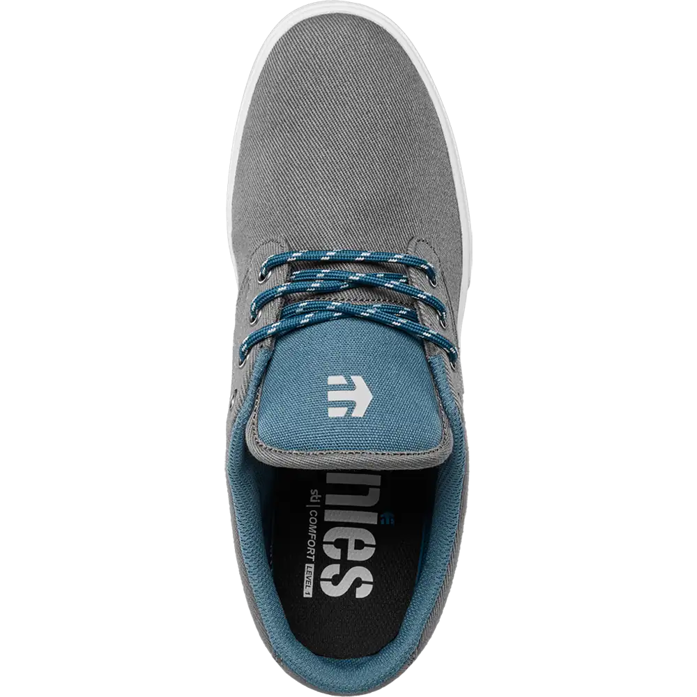 Jameson 2 Eco grey/blue - skate shoes | etnies Official Low-Top Shoe Etnies Skate Original Sustainability Gear
