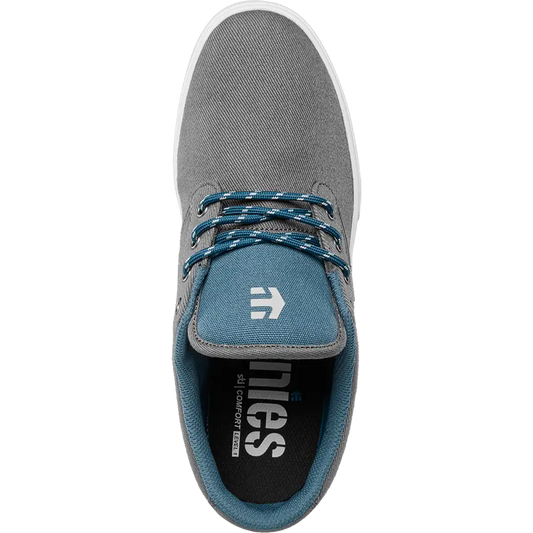 Jameson 2 Eco grey/blue - skate shoes | etnies Official Low-Top Shoe Etnies Skate Original Sustainability Gear
