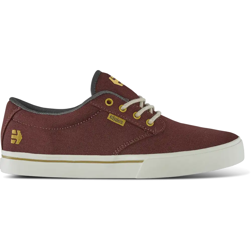 Jameson 2 Eco Burgundy Low - Top Shoe | etnies Official Low-Top Shoe Etnies Skate Original Sustainability Gear