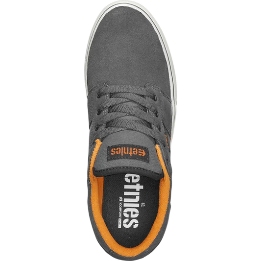 Barge Ls dark grey/black - skate shoes | etnies Official Low-Top Vulcanized Etnies Skate Original Sustainability Gear