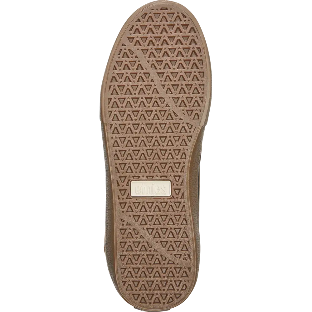 Barge Ls brown/gum/gold - skate shoes | etnies Official Low-Top Vulcanized Etnies Skate Original Sustainability Gear