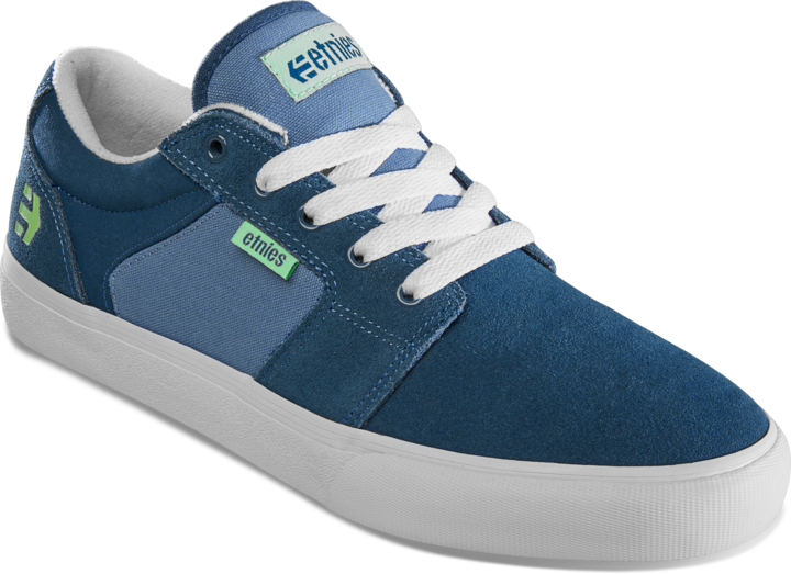 Barge LS green blue - men's shoes - etnies