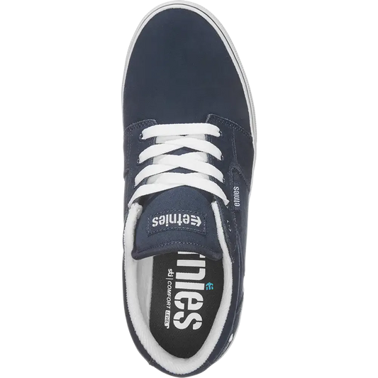 Barge Ls navy/white/blue - skate shoes | etnies Official Low-Top Vulcanized Etnies Skate Original Sustainability Gear