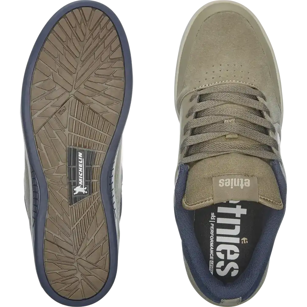 Marana Michelin Green Blue Low - Top Shoe | etnies Official Low-Top Shoe Etnies Skate Original Sustainability Gear