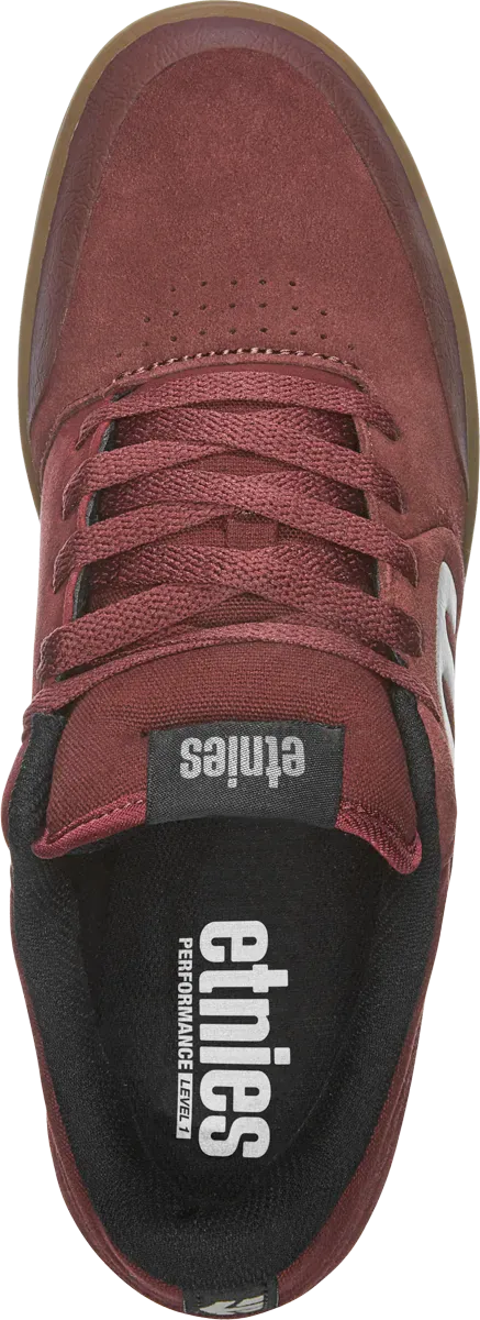 Marana Michelin Maroon Black White Skate | etnies Official Low-Top Shoe Etnies Skate Original Sustainability Gear