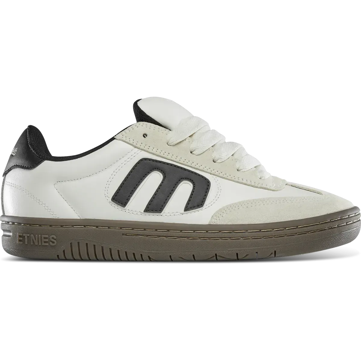 Locut White Black Gum Low - Top Skate Shoe | etnies Official Low-Top Shoe Etnies Skate Original Sustainability Gear