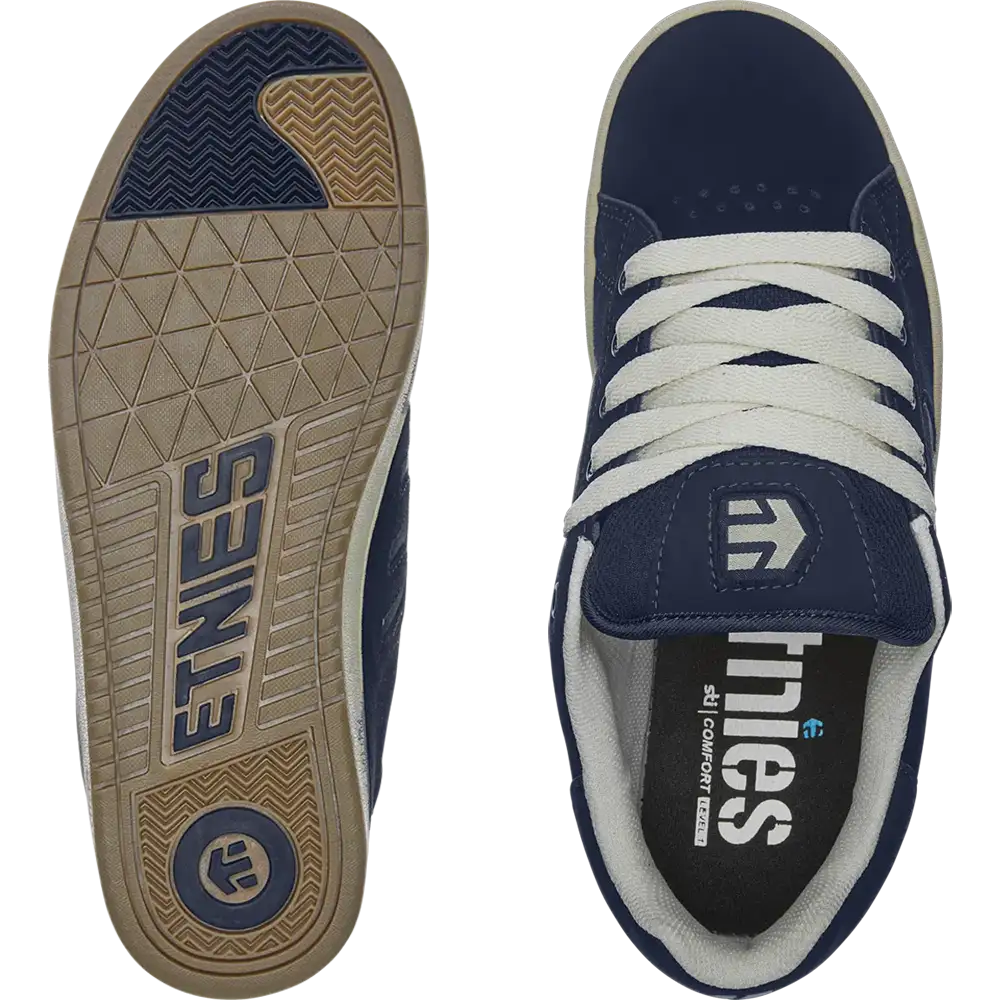 Callicut Navy Tan Low - Top Skate Shoe | etnies Official Low-Top Shoe Etnies Skate Original Sustainability Gear
