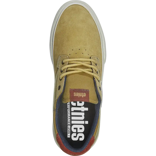 Barge Plus Low - Top Vulcanized Tan Brown | etnies Official Low-Top Vulcanized Etnies Skate Original Sustainability Gear