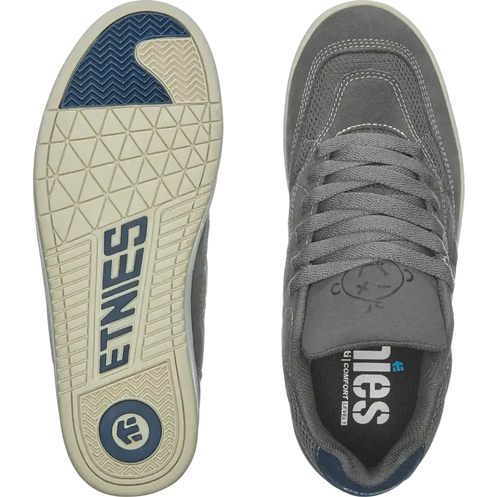 Snake Dark Grey Low - Top Skate Shoe | etnies Official Low-Top Shoe Etnies Skate Original Sustainability Gear
