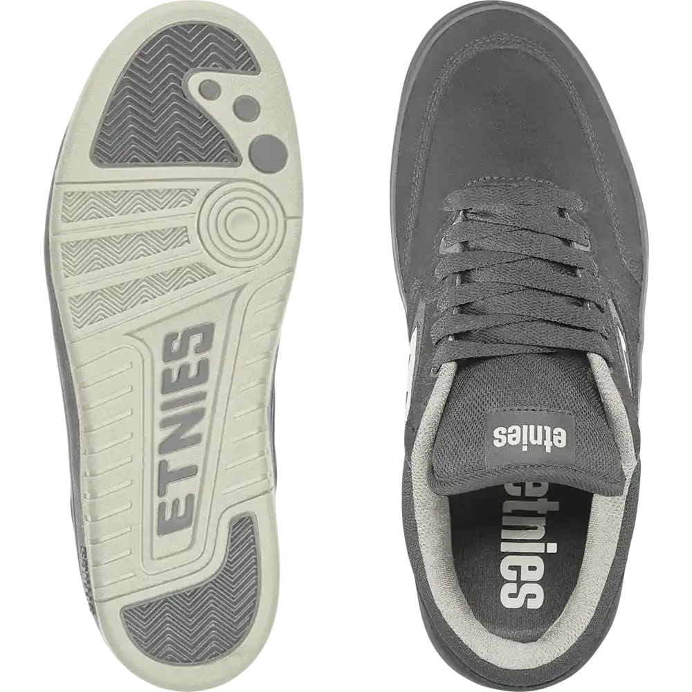 Loot Dark Grey Low - Top Skate Shoe | etnies Official Low-Top Shoe Etnies Skate Original Sustainability Gear