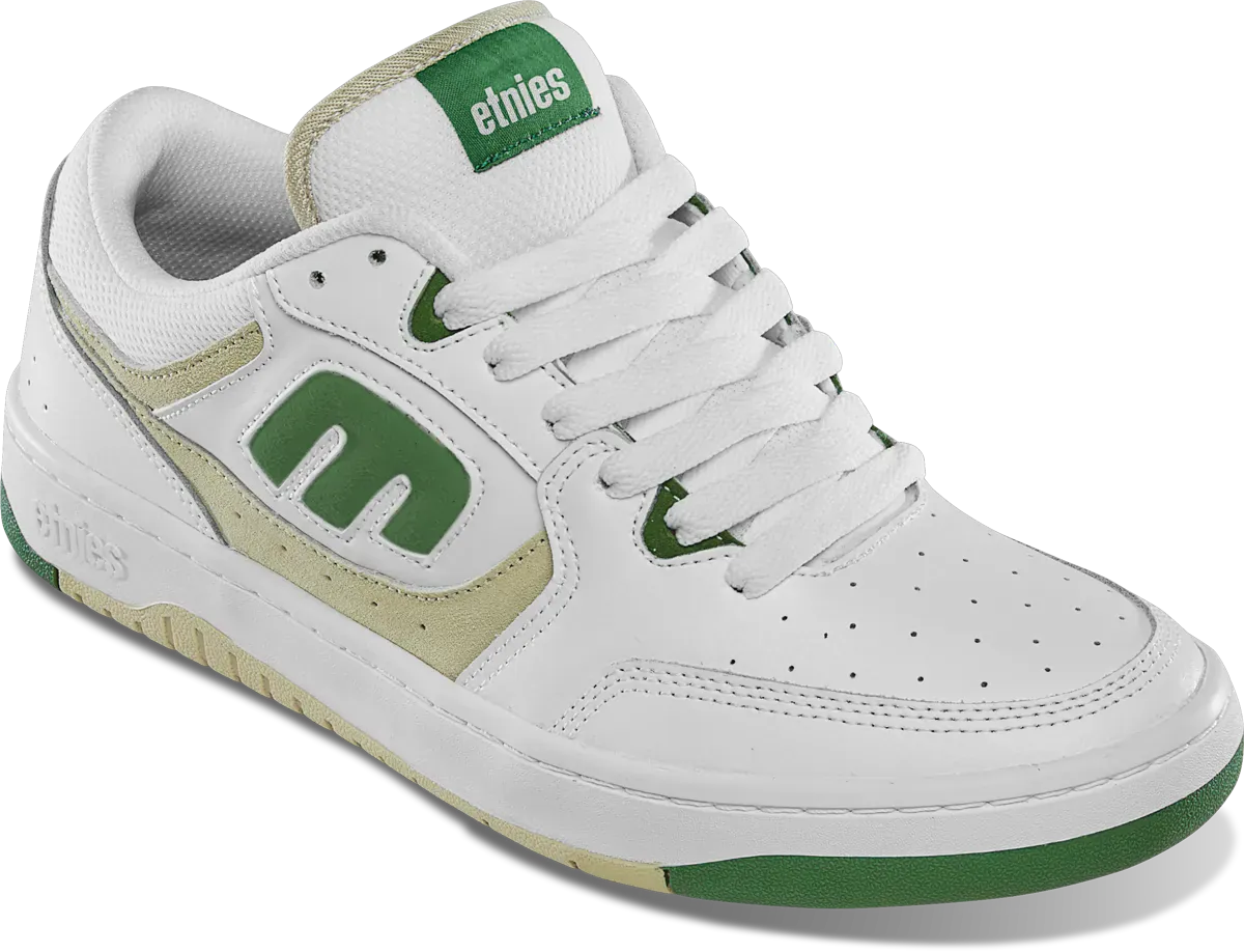 Loot White Green Low - Top Skate Shoe | etnies Official Low-Top Shoe Etnies Skate Original Sustainability Gear