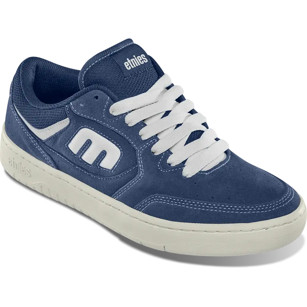 Loot Navy White Low - Top Skate Shoe | etnies Official Low-Top Shoe Etnies Skate Original Sustainability Gear