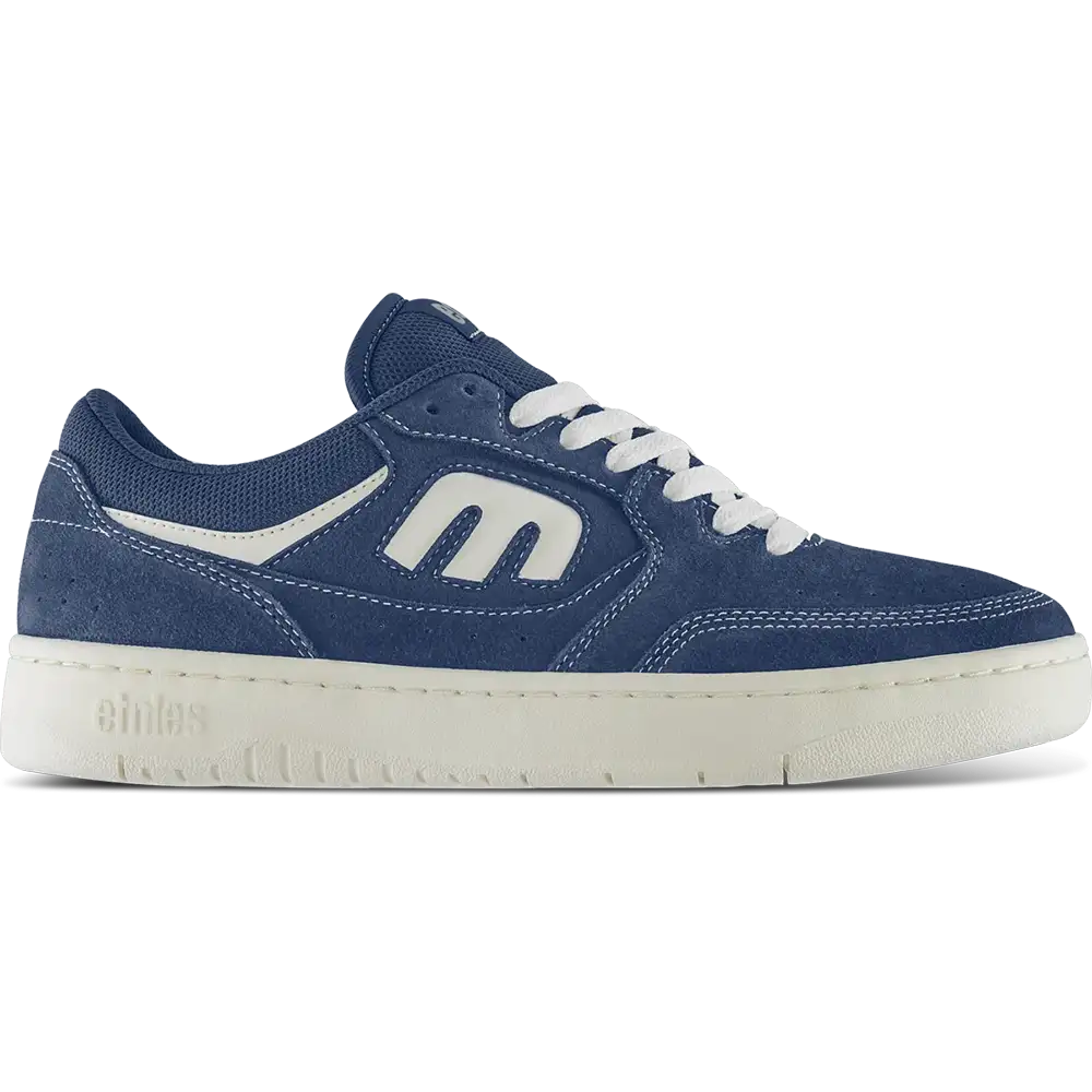 Loot Navy White Low - Top Skate Shoe | etnies Official Low-Top Shoe Etnies Skate Original Sustainability Gear