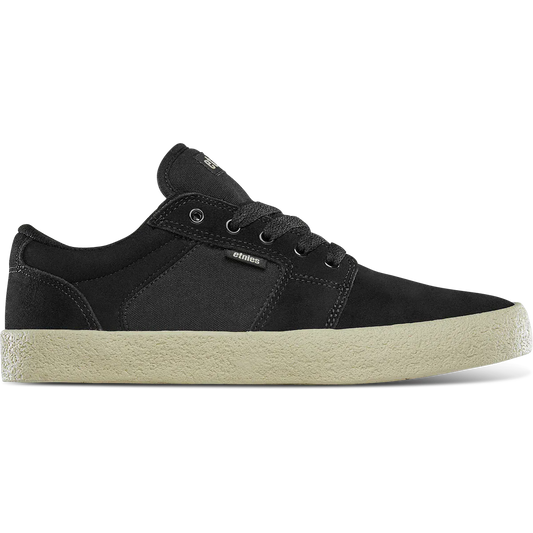 Barge LS Premium Dark Black Vulcanized | etnies Official Low-Top Vulcanized Etnies Skate Original Sustainability Gear